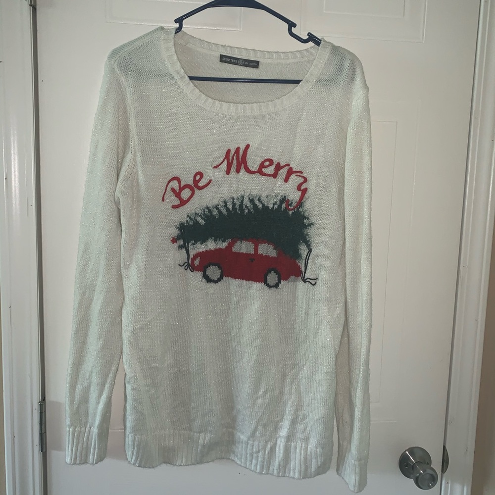 Avon be merry sweater sz xl vguc